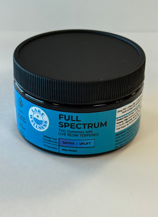 Blue Dream Sativa 525mg (25mg THC / 2.5mg CBD / 12.5mg CBG / 12.5mg CBC / 12.5mg Terpenes)