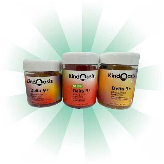 Kind Oasis: Delta 9+ Gummies