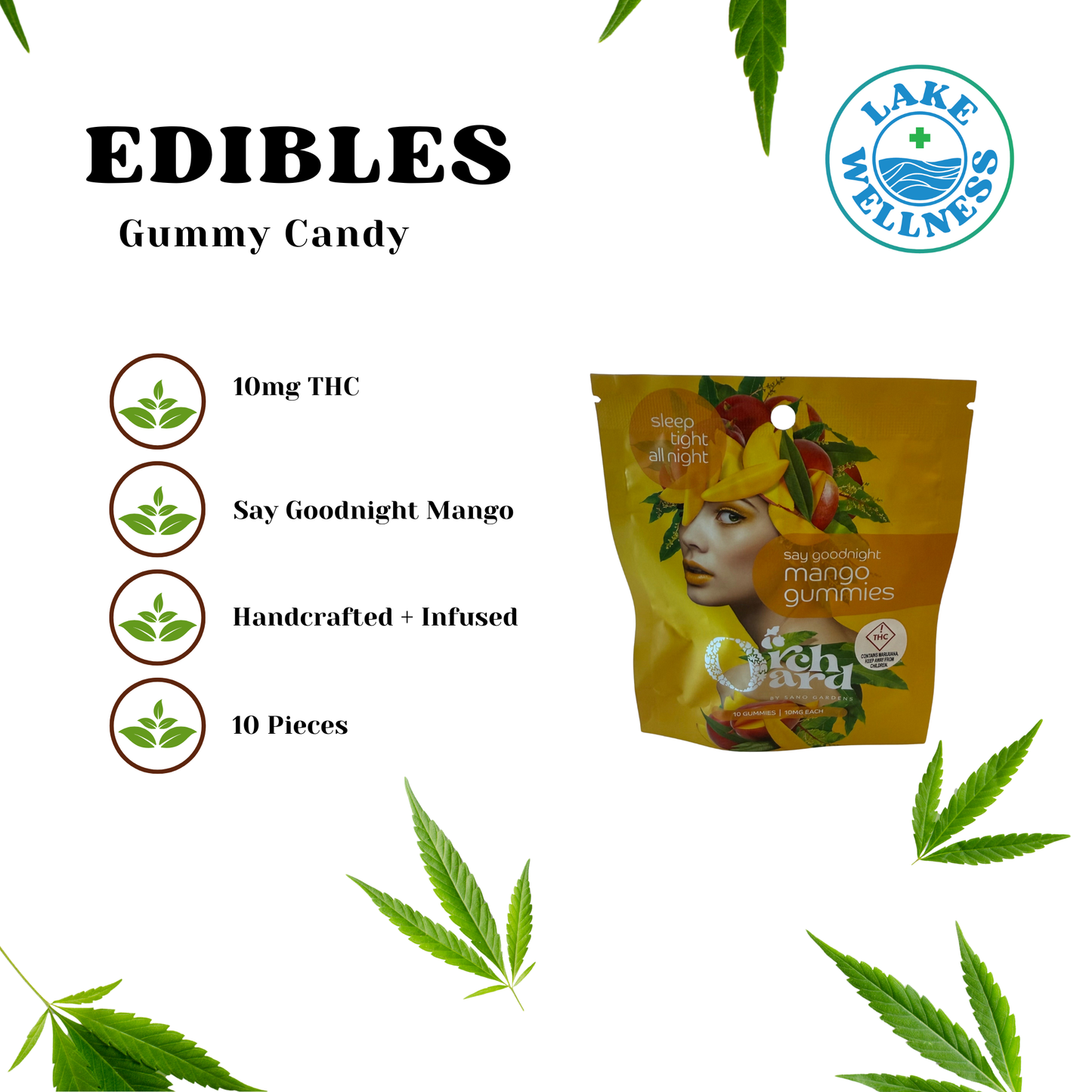 Say Goodnight Mango Gummies