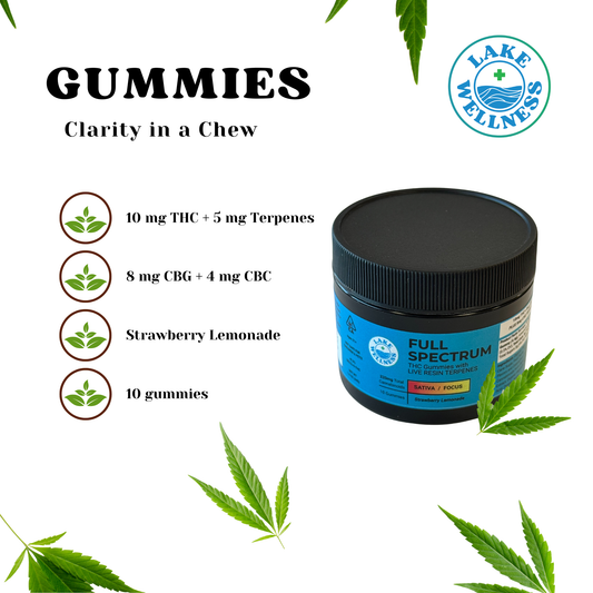 Strawberry Lemonade 220mg  (10mg THC / 8mg CBG / 4mg CBC / 5mg Terpenes)