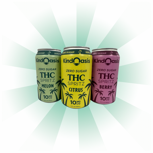 Kind Oasis: THC Spritz (Sugar Free Seltzer) - 10mg
