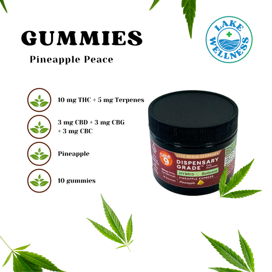 Pineapple Express Hybrid (10mg THC / 3mg CBD / 3mg CBG / 3mg CBC / 5mg Terpenes)
