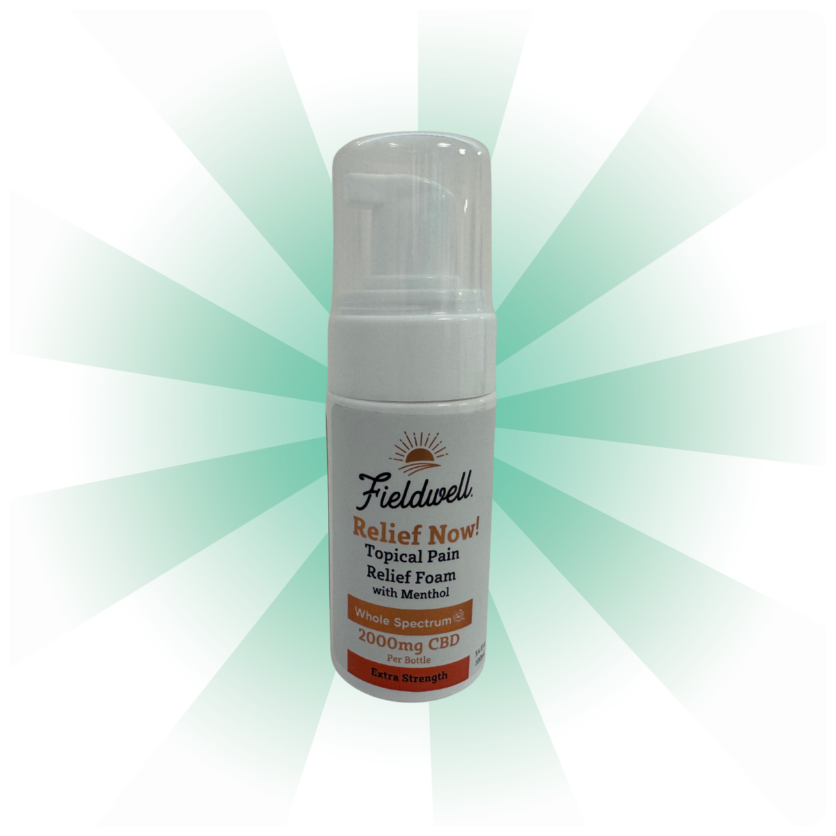 Topical Pain Relief Foam (2000mg CBD)