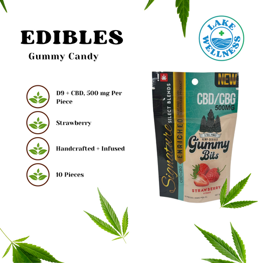 Signature Strawberry Gummies (50mg CBD)