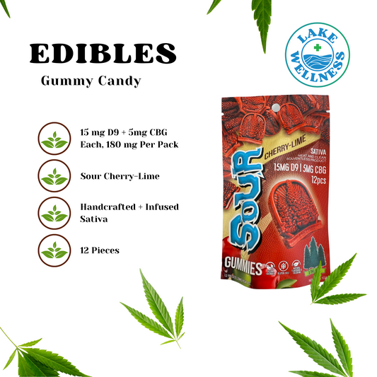 Cherry Lime (180mg D9 / 60mg CBG)